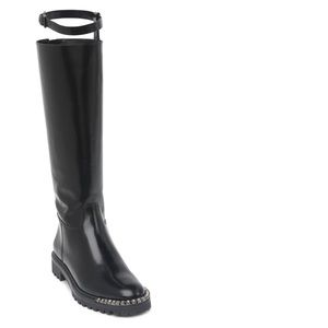 Schutz Cianna crystal toe boot (6.5) LIKE NEW